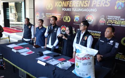 Polres Tulungagung Ungkap Fakta Baru Kasus Dugaan Peredaran Pupuk Tidak Terdaftar