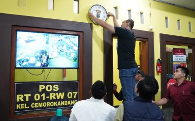 Sambang Poskamling, Kapolresta Malang Kota Serap Aspirasi dan Jaga Kamtibmas Hingga Level RT