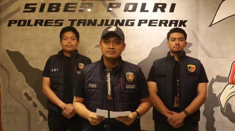 Polres Pelabuhan Tanjungperak Amankan Terduga Pelaku Pemerasan Sopir Truk yang Viral di Medsos