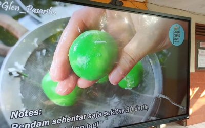 Lestarikan Kuliner Tradisional, SDN Kalipang 1 Grati Gelar Pembiasaan “Rabu Budaya Makan Klepon”
