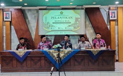 Menteri Agama Lantik Kepala KUA Serentak, Plt Kakankemenag Pasuruan: KUA Bukan Sekadar Urusan Nikah!