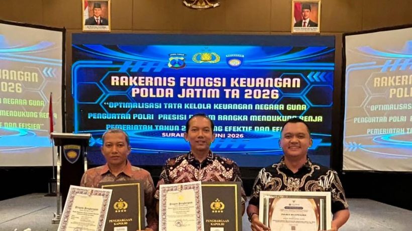 IKPA Sempurna, Polres Bojonegoro Raih 3 Penghargaan dari Kapolri dan Dirjen Perbendaharaan Jatim