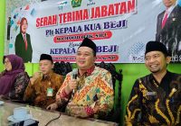 Resmi Definitif, Hj. Thuchfatul Syafa’atun Muniroh Pimpin KUA Kecamatan Beji