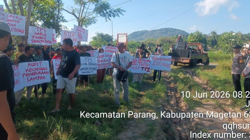 Warga Parang Magetan Tuntut Solusi Sampah, Lurah Siap Datangkan Alat Berat dan Dinas Lingkungan Hidup Ingatkan Regulasi Perda
