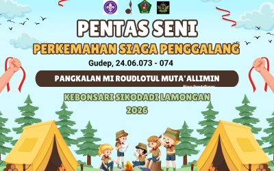 Gudep MI Roudlotul Muta’allimin Gelar PERETA 2026, Semarakkan Jiwa Pramuka dari Pra Siaga hingga Penggalang