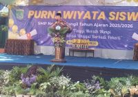 Lulus 100 Persen, Purnawiyata 363 Siswa SMPN 1 Bangil Pasuruan Diwarnai Isu Haru dan Puisi Perpisahan