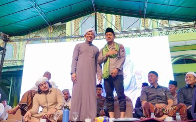 Dzikir dan Doa Bersama Hari Bhayangkara ke-80, Ribuan Jamaah Padati Masjid Agung Bangil