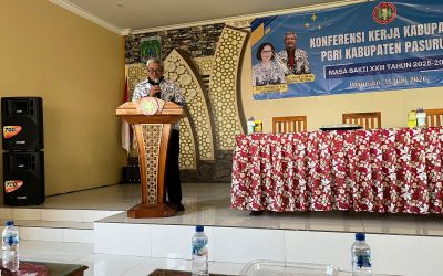Konferensi Kerja I PGRI Kabupaten Pasuruan: Momentum Strategis Melejitkan Mutu Pendidikan