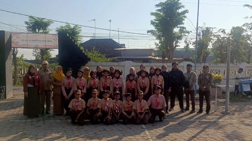 Sambut Giat Prestasi Penggalang SD 2026, Kontingen Kwarran Grati Resmi Dilepas