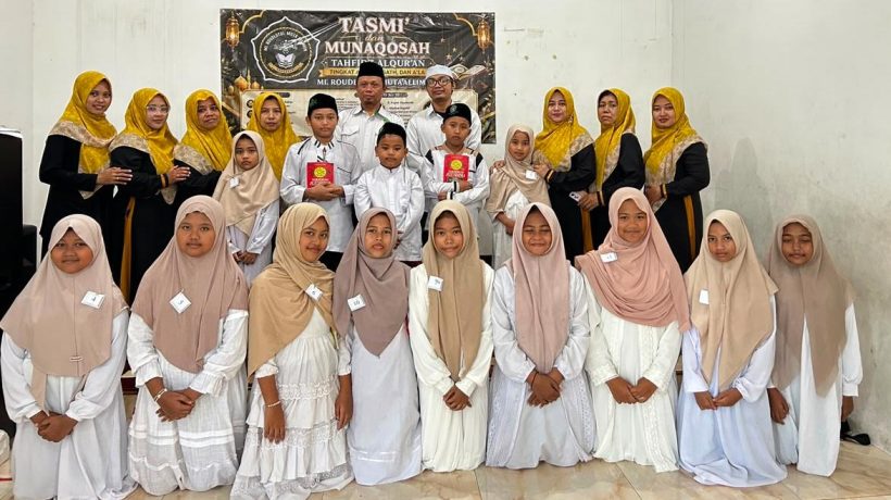 Uji Hafalan Juz 30, MI Roudlotul Muta’allimin Lamongan Gelar Tasmi’ dan Munaqosah Tahfidz