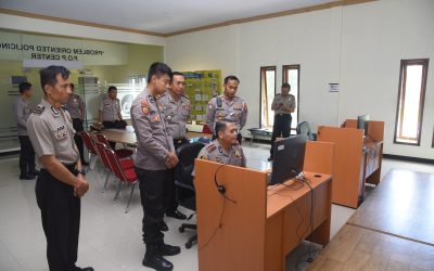 Pelayanan Publik Jadi Prioritas, Kapolres Bondowoso Monitoring Kesiapan Polsek Jajaran