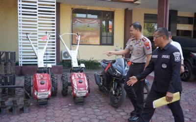 Polres Probolinggo Kota Amankan Komplotan Curanmor dan Pembobol Konter