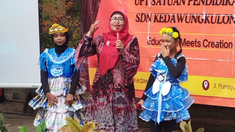 Menumbuhkan Kepedulian Lingkungan, SDN Kedawungkulon II Grati Gelar Karya Kokurikuler