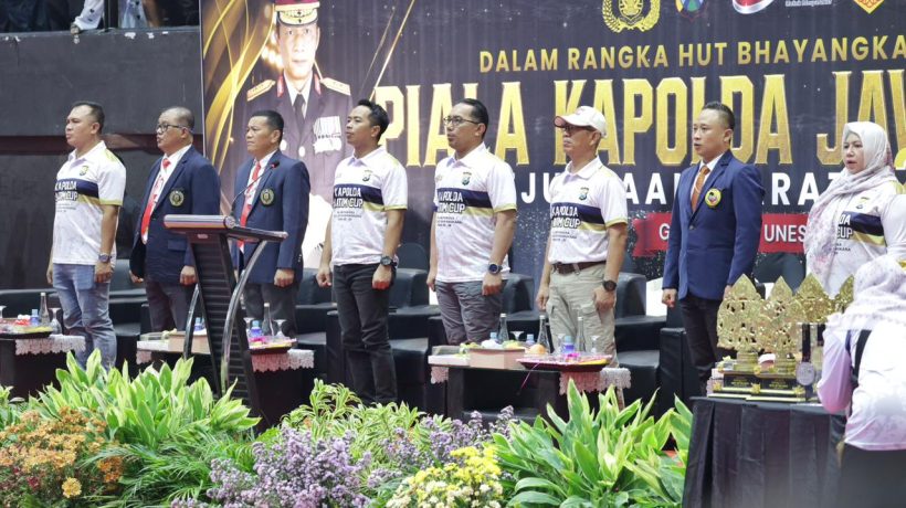 Hari Bhayangkara ke – 80, Polda Jatim Buka Kejuaraan Karate Kapolda Cup 2026 Momentum Lahirkan Atlet Berprestasi