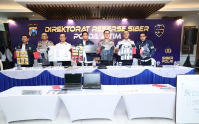 Polda Jatim Bongkar Sindikat Love Scamming Internasional, 3 Tersangka Diamankan