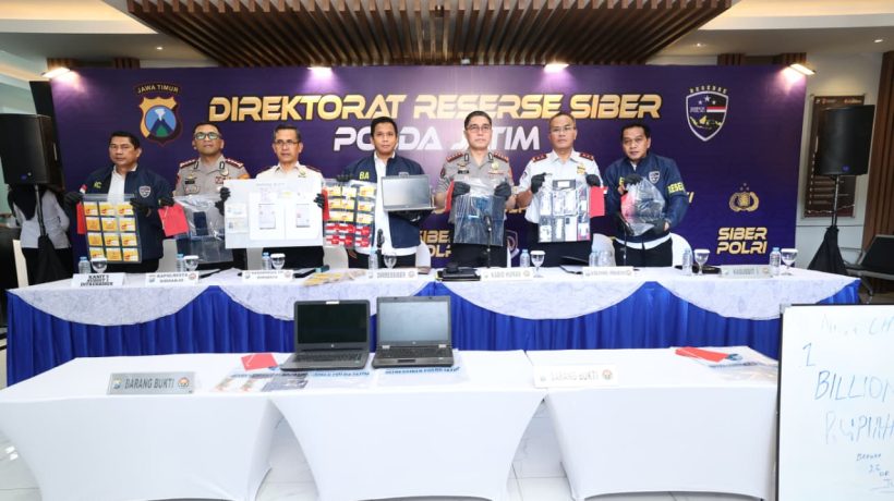 Polda Jatim Bongkar Sindikat Love Scamming Internasional, 3 Tersangka Diamankan