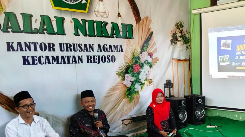 Cegah Konflik Keagamaan, KUA Rejoso Pasuruan Gelar Dialog Kerukunan dan Pemetaan Isu Aktual Lewat EWS