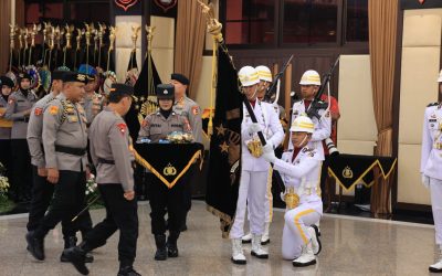 Jelang Hari Bhayangkara ke-80, Polri Gelar Upacara Penyucian Panji Rastra Sewakottama