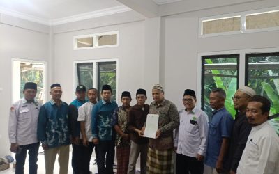 Kepala KUA Prigen H. Rahmat Salahuddin Hadiri dan Sahkan Ikrar Wakaf Yayasan Abu Bakar Ash-Shiddiq
