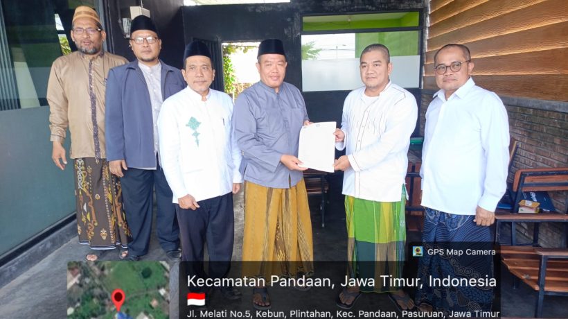 Perkuat Legalitas Pesantren, KUA Pandaan Terbitkan Akta Ikrar Wakaf untuk Ponpes Al Berr