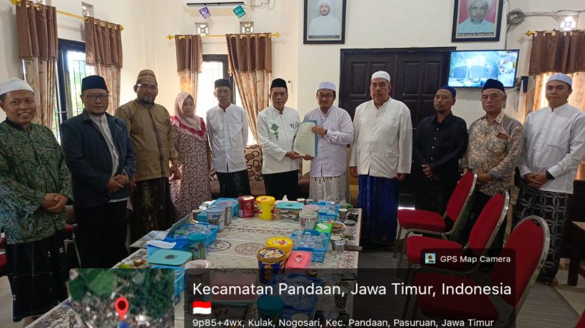 KUA Pandaan Terbitkan Akta Ikrar Wakaf Tanah 187 Meter Persegi untuk Yayasan Syaikhina Ismail Al-Zain