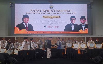Dukung Sukses Penyelenggaraan Haji 2026, Polri Terima Penghargaan dari Kementerian Haji dan Umrah RI