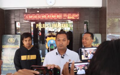 Kurang dari 24 Jam Polres Lumajang Ungkap Kasus Pembunuhan Gadis, Terduga Pelaku Diamankan