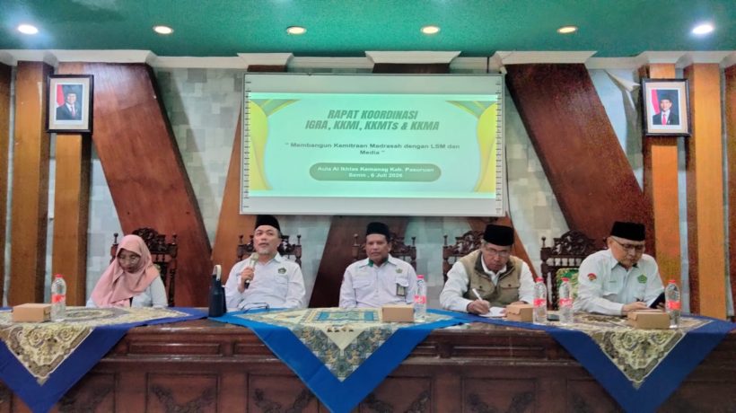Bangun Kemitraan dengan LSM dan Media, Plt Kepala Kankemenag Pasuruan Tekankan Transparansi Anggaran Madrasah