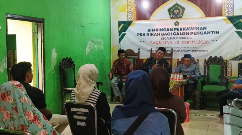 Binwin di KUA Nguling Tekankan Pentingnya Membina Keluarga Sakinah Sejak Awal