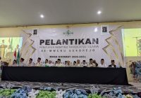 Perkokoh Sinergi Umat, Kepala KUA Pusaka Sukorejo Hadiri Pelantikan Ratusan Pengurus Ranting NU