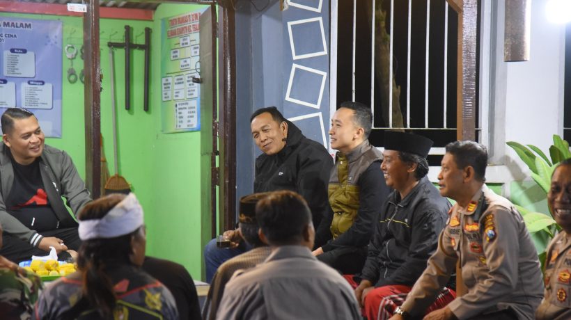 Kapolres Bondowoso Blusukan ke Pos Ronda Bukti Sinergitas Polri dengan Masyarakat untuk Kamtibmas