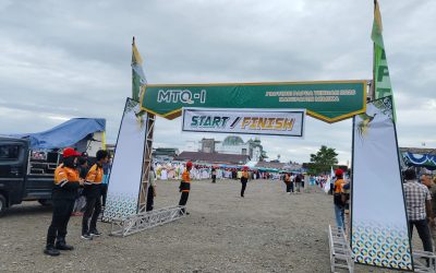 Sukseskan MTQ Ke-1 Papua Tengah, Relawan Mimika Respon Cepat Bersinergi Kawal Pengamanan