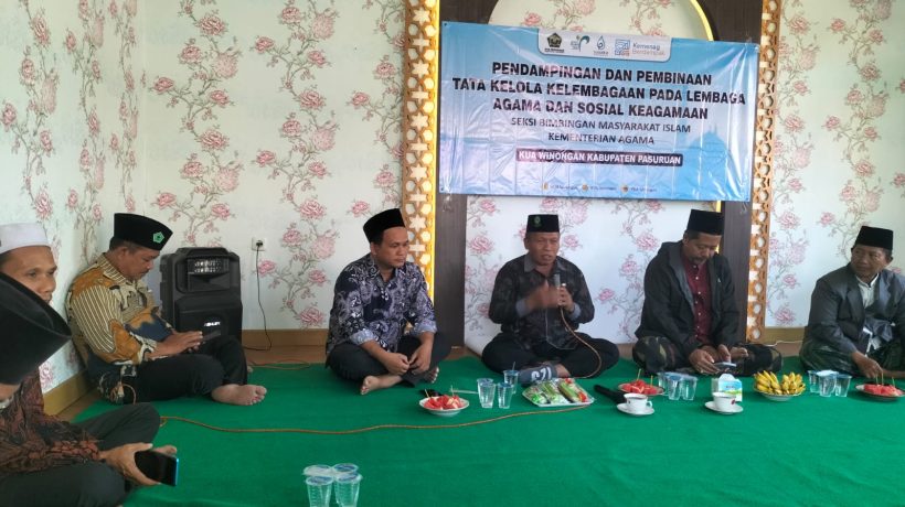 KUA Pusaka Winongan Gelar Pembinaan Tata Kelola Kelembagaan Agama dan Sosial