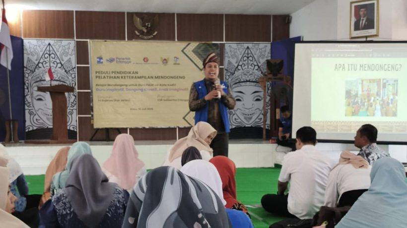 Tingkatkan Kompetensi Pendidik, Dinas Pendidikan Kota Kediri Gelar Pelatihan Mendongeng untuk Lembaga PAUD