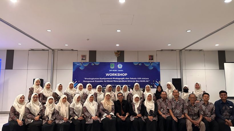 SMPN 1 Bangil Gelar Workshop Peningkatan Kompetensi ASN di Lawang