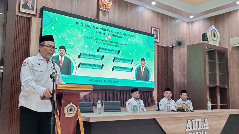 Gelar PKKM Empat Tahunan, Plt Kepala Kankemenag Pasuruan Tekankan Kepemimpinan Orkes dan Peran Komite