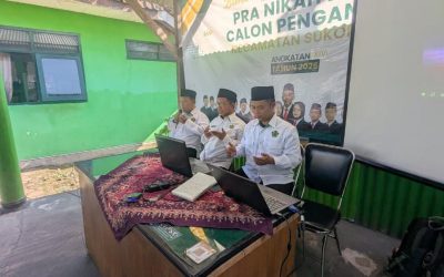 Bekali Calon Pengantin, KUA Pusaka Sukorejo Gelar Bimbingan Perkawinan Angkatan XV