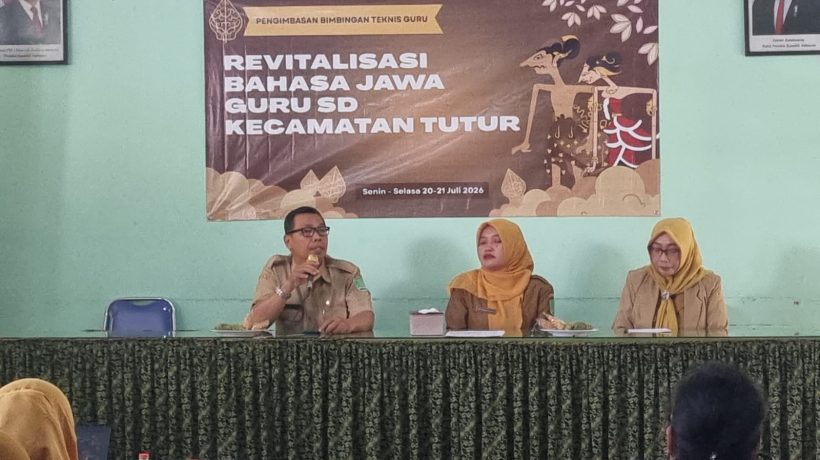 Keren! Guru SDN Ngadirejo I Jadi Utusan Kecamatan Tutur dalam Diseminasi Revitalisasi Bahasa Jawa