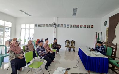 Tingkatkan Kualitas Pelayanan, Kepala KUA Pusaka Grati Pimpin Rakor Perencanaan E-Kinerja Triwulan III