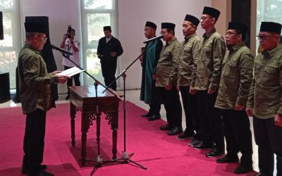 Sinergi Bersama Pemkab, Kemenag Hadiri Pelantikan Pengurus BAZNAS