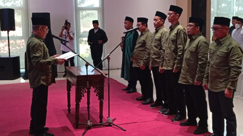 Sinergi Bersama Pemkab, Kemenag Hadiri Pelantikan Pengurus BAZNAS