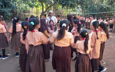Bentuk Generasi Berkarakter, SDN Kedawungkulon II Gelar Masa Orientasi Pramuka dan Penerimaan Siaga Mula