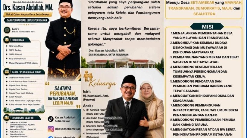 Usung 10 Program Prioritas, Satria Banten Deklarasikan Dukungan untuk Kasan Abdullah di Pilkades Setiamekar