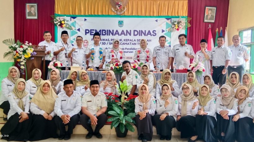 Kadis Pendidikan Pasuruan Tekankan Sinergi dan Mutu dalam Pembinaan Kepala Sekolah Sekecamatan Tutur