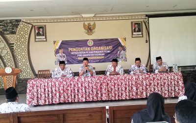 Perkuat Solidaritas, PGRI Kabupaten Pasuruan Gelar Penguatan Organisasi untuk Ketua PC dan Pengurus Pleno