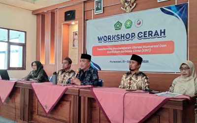 Akselerasi Mutu Pendidikan, MA Darut Taqwa Purwosari Gelar Workshop Transformasi Literasi Numerasi dan KBC