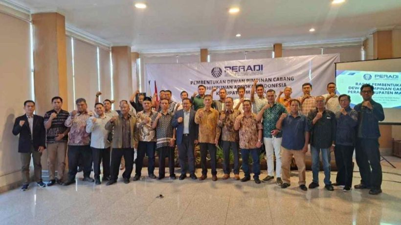 Priyono Resmi Nakhodai DPC Peradi Kabupaten Madiun Periode 2026-2031