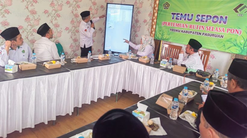 Kasi Bimas Islam Kemenag Pasuruan Minta Kepala KUA Bijak Sikapi Isu Layanan Keagamaan