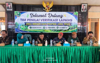 Menuju Desa Berseri Tingkat Mandiri 2026, Tim Provinsi Jawa Timur Lakukan Evaluasi Lapangan di Desa Balegondo