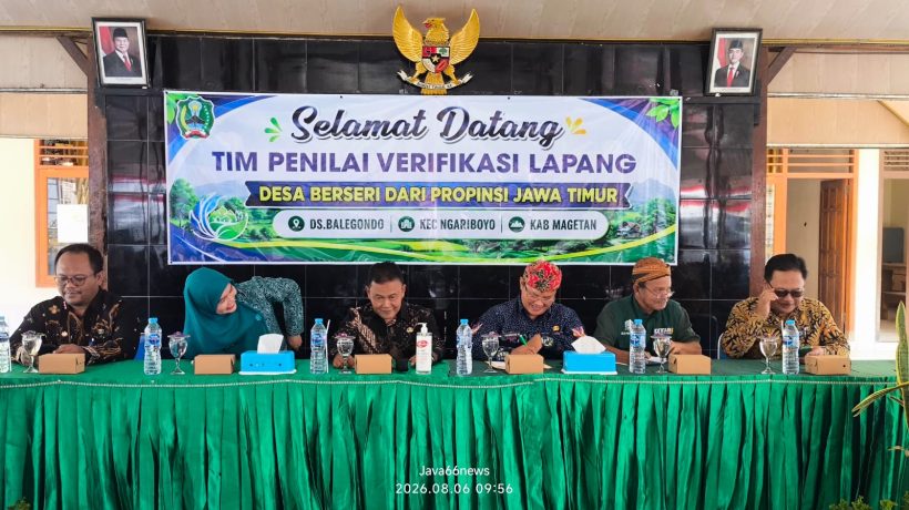 Menuju Desa Berseri Tingkat Mandiri 2026, Tim Provinsi Jawa Timur Lakukan Evaluasi Lapangan di Desa Balegondo